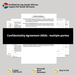 Confidentiality Agreement NDA multiple parties