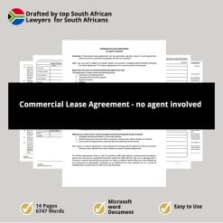 Commercial Lease Agreement no agent involved