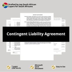 Contingent Liability Agreement
