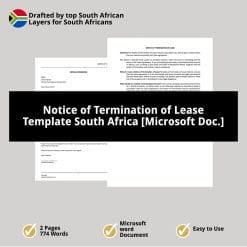 Notice of Termination Lease Template