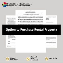 Option to Purchase Rental Property 1