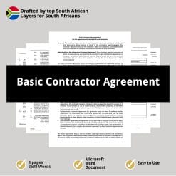 Basic Contractor Agreement