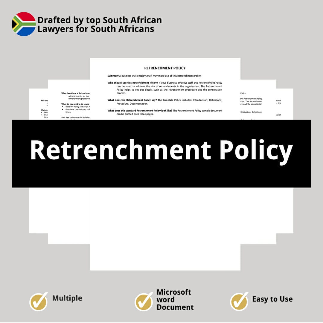 Retrenchment Policy 1 Retrenchment Policy 1