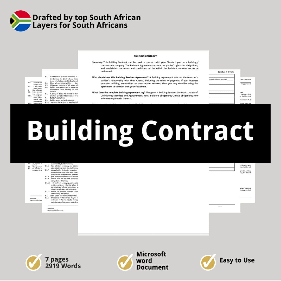 Building Contract 1