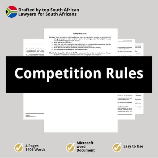 Competition Rules 1