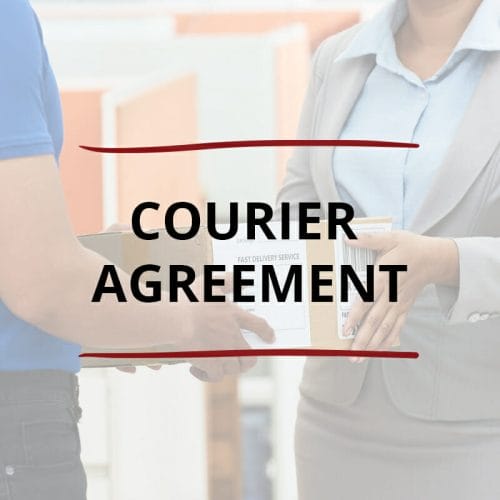 AO product image   CONTRACT   Courier Agreement