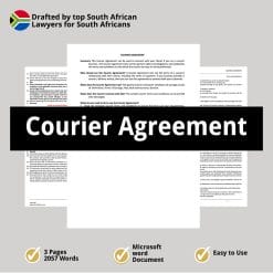 Courier Agreement 1