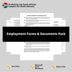 Employment Forms Documents Pack
