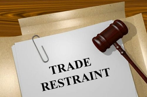 Agreements Online Trade restraint May wk 1
