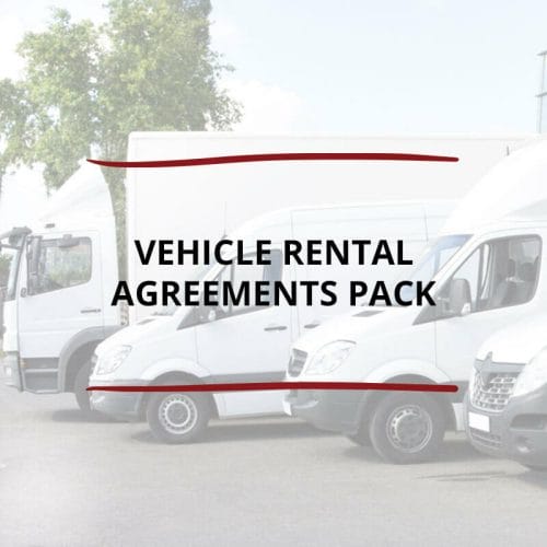 Vehicle Rental Agreements pack Saved For Web
