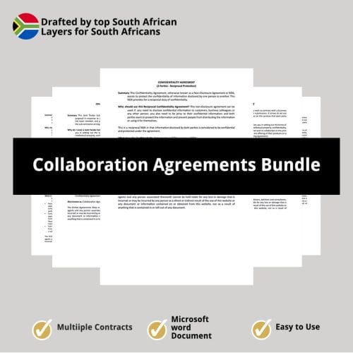Collaboration Agreements Bundle 1